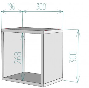 Полка S42 (ЯШТ) в Асбесте - asbest.mebel-e96.ru