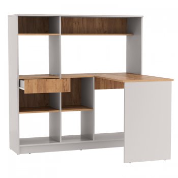 Стол письменный 89.11-01 Прайм угловой правый (Олмеко) в Асбесте - asbest.mebel-e96.ru