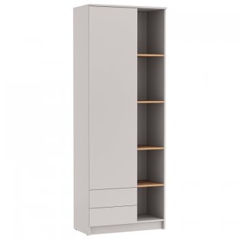 Шкаф комбинированный 89.03 Прайм правый (Олмеко) в Асбесте - asbest.mebel-e96.ru