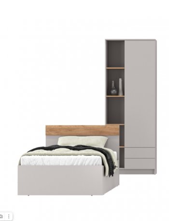 Кровать Прайм кашемир (Олмеко) в Асбесте - asbest.mebel-e96.ru | фото