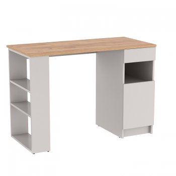 Стол письменный 89.10 Прайм (с тумбой и полками) (Олмеко) в Асбесте - asbest.mebel-e96.ru