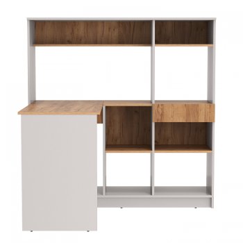 Стол письменный 89.11 Прайм угловой левый (Олмеко) в Асбесте - asbest.mebel-e96.ru