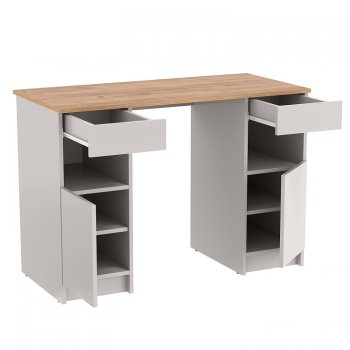 Стол письменный 89.14 Прайм (с тумбами) (Олмеко) в Асбесте - asbest.mebel-e96.ru