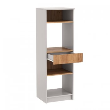 Стеллаж 89.20 Прайм (низкий с ящиком) (Олмеко) в Асбесте - asbest.mebel-e96.ru