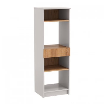 Стеллаж 89.20 Прайм (низкий с ящиком) (Олмеко) в Асбесте - asbest.mebel-e96.ru