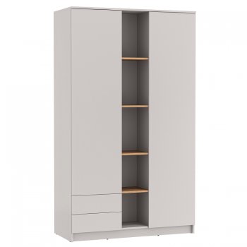Шкаф 1200 мм для одежды 89.01 Прайм, кашемир (Олмеко) в Асбесте - asbest.mebel-e96.ru