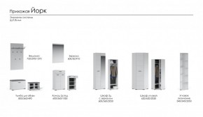 Прихожая Йорк (модульная) (Имп) в Асбесте - asbest.mebel-e96.ru