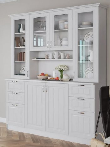 Буфет Прованс-016 (Текс) в Асбесте - asbest.mebel-e96.ru