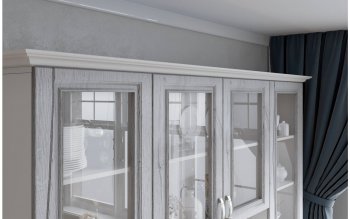 Буфет Прованс-016 (Текс) в Асбесте - asbest.mebel-e96.ru