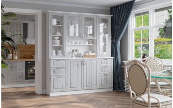 Буфет Прованс-016 (Текс) в Асбесте - asbest.mebel-e96.ru