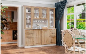 Буфет Прованс-016 (Текс) в Асбесте - asbest.mebel-e96.ru