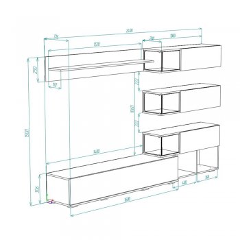 Стенка Рига (БТС) в Асбесте - asbest.mebel-e96.ru