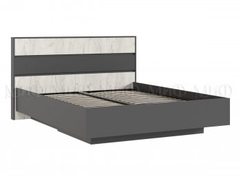 Кровать парящая Роджина графит/крафт белый (Миф) в Асбесте - asbest.mebel-e96.ru | фото