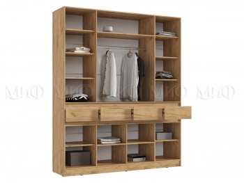 Шкаф 2000 мм 4-х ств. Роджина крафт/изумруд (Миф) в Асбесте - asbest.mebel-e96.ru