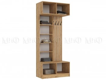 Прихожая Роджина крафт/изумруд(Миф) в Асбесте - asbest.mebel-e96.ru