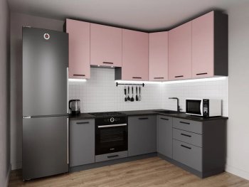 Угловой кухонный гарнитур Роза 2200*1600 мм Sanvut в Асбесте - asbest.mebel-e96.ru