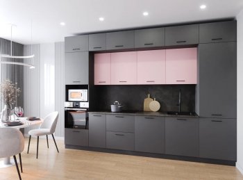 Кухонный гарнитур Роза 3400 мм (Санвут) в Асбесте - asbest.mebel-e96.ru