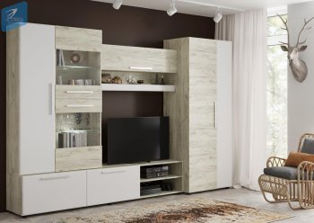 Стенка Сафари (Стиль) в Асбесте - asbest.mebel-e96.ru