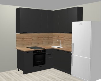 Кухонный гарнитур угловой 2000*1400 мм (Санвут) в Асбесте - asbest.mebel-e96.ru