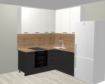 Кухонный гарнитур угловой 2000*1400 мм (Санвут) в Асбесте - asbest.mebel-e96.ru