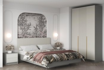 Кровать с подъемным механизмом МДФ КР-002 Селена (Стиль) в Асбесте - asbest.mebel-e96.ru