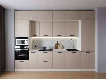 Кухонный гарнитур Шампань 3400 мм (Санвут) в Асбесте - asbest.mebel-e96.ru