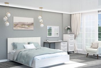 Спальный гарнитур Шарм модульный Ясень (Диал) в Асбесте - asbest.mebel-e96.ru