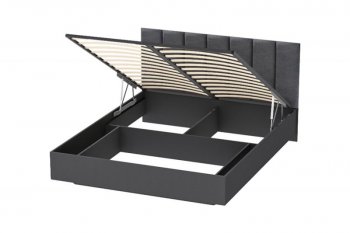 Кровать с подъемным механизмом Шарм (арт.031М1) Антрацит (Диал) в Асбесте - asbest.mebel-e96.ru | фото