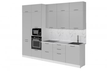 Кухонный гарнитур Шелли макси 3000 мм (Герда) в Асбесте - asbest.mebel-e96.ru