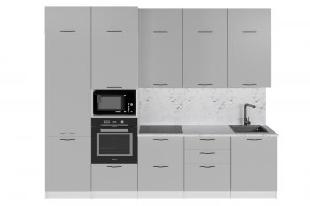 Кухонный гарнитур Шелли макси 3000 мм (Герда) в Асбесте - asbest.mebel-e96.ru