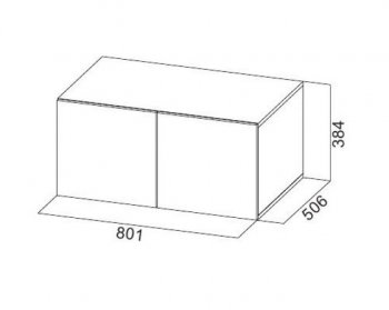 Шкаф 800 мм ШК-5 с антресолью графит (СВ) в Асбесте - asbest.mebel-e96.ru