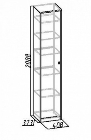 Шкаф для белья Комфорт 7 в Асбесте - asbest.mebel-e96.ru