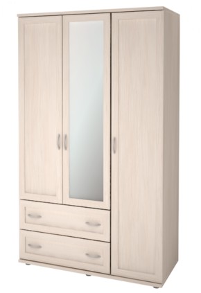 Шкаф для одежды 3-х дверный Ника-Люкс 18 в Асбесте - asbest.mebel-e96.ru