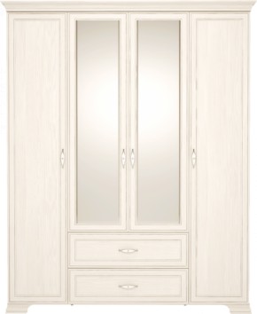 Шкаф для одежды 4-х дверный с зеркалом Венеция 2 бодега в Асбесте - asbest.mebel-e96.ru