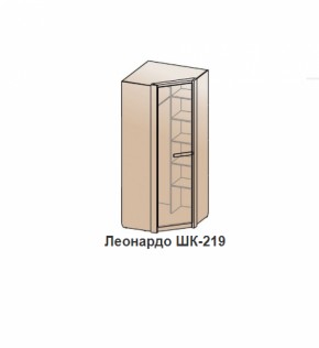 Шкаф ЛЕОНАРДО (ШК-219) Бодега белая в Асбесте - asbest.mebel-e96.ru | фото