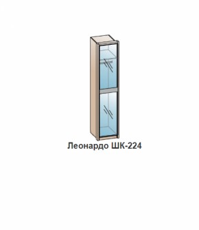 Шкаф ЛЕОНАРДО (ШК-224) Бодега белая в Асбесте - asbest.mebel-e96.ru | фото