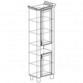 Шкаф многоцелевого назначения Элли 574 (Яна) в Асбесте - asbest.mebel-e96.ru