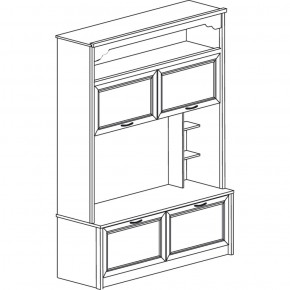 Шкаф под ТВ Флоренция 664 (Яна) в Асбесте - asbest.mebel-e96.ru