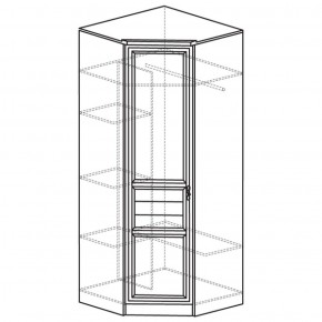 Шкаф угловой Лира 50 (Яна) в Асбесте - asbest.mebel-e96.ru