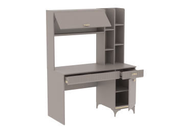 Стол письменный с надстройкой Сиде (СБК) в Асбесте - asbest.mebel-e96.ru
