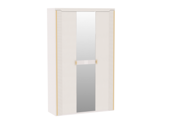 Шкаф 1400 мм 3-дверный Сиде Белый (СБК) в Асбесте - asbest.mebel-e96.ru