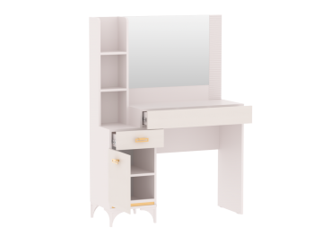 Стол туалетный Сиде Белый (СБК) в Асбесте - asbest.mebel-e96.ru