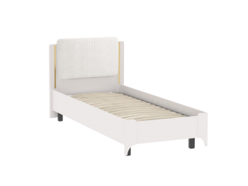 Кровать Сиде 900 мм Белый (СБК) в Асбесте - asbest.mebel-e96.ru