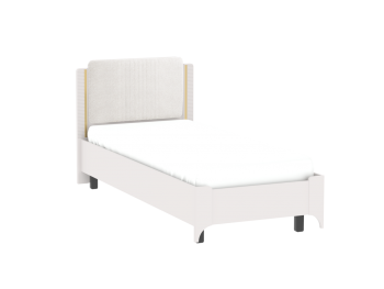 Кровать Сиде 900 мм Белый (СБК) в Асбесте - asbest.mebel-e96.ru