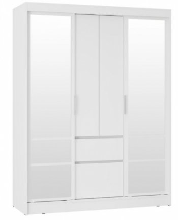 Спальный гарнитур Симпл модульный, Белый (БТС) в Асбесте - asbest.mebel-e96.ru