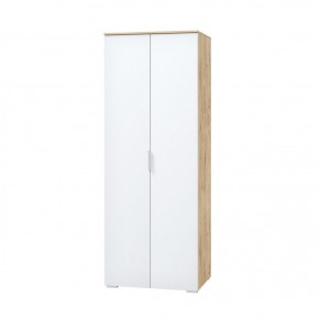 Шкаф для одежды 2х дверный 800 мм Сканди белый (МЛК) в Асбесте - asbest.mebel-e96.ru | фото