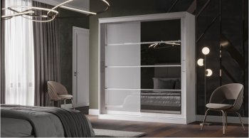 Шкаф-купе 2000 мм Соната Анкор светлый (Лин) в Асбесте - asbest.mebel-e96.ru