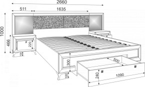 Спальный гарнитур Саванна модульный (Риннер) в Асбесте - asbest.mebel-e96.ru