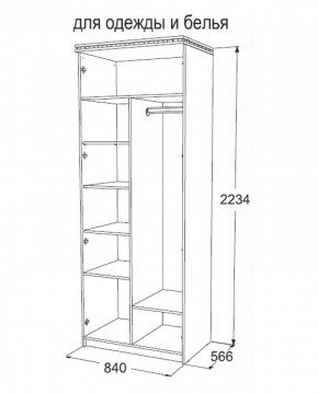 Спальный гарнитур Ольга-13 модульный в Асбесте - asbest.mebel-e96.ru