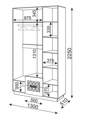 Спальный гарнитур Тиффани (М 24-26-24-29) (Риннер) в Асбесте - asbest.mebel-e96.ru